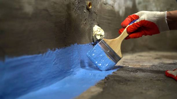Commercial Basement Waterproofing project at a Springville, VA business property by SJ Waterproofing Pros